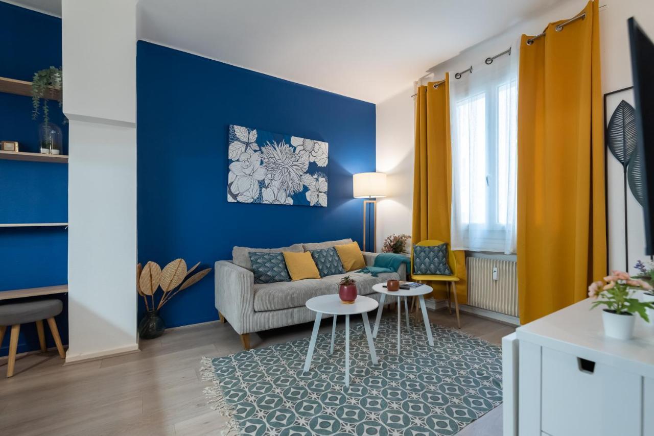 Studio Blue Confort , Proche Gare Part Dieu Apartment วีเลอร์บาน ภายนอก รูปภาพ