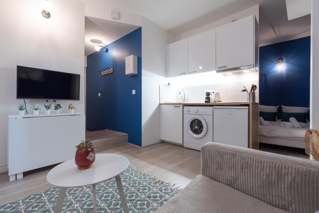 Studio Blue Confort , Proche Gare Part Dieu Apartment วีเลอร์บาน ภายนอก รูปภาพ