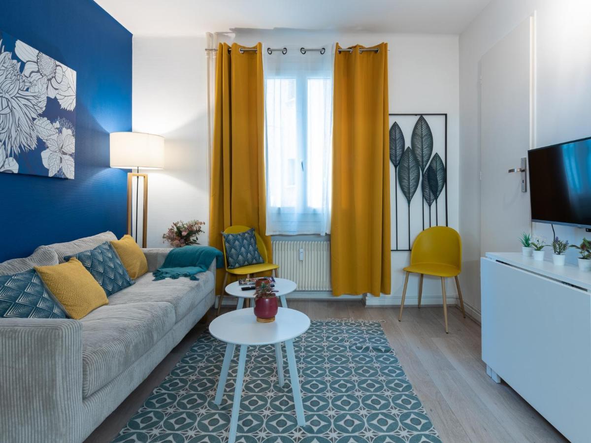 Studio Blue Confort , Proche Gare Part Dieu Apartment วีเลอร์บาน ภายนอก รูปภาพ